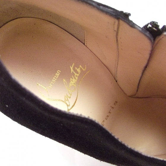 Christian Louboutin Goyam Suede Ankle Boots Eur 36 6 of 8