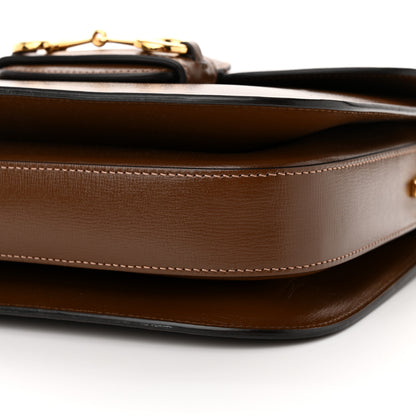 Gucci Azalea Calfskin Horsebit 1955 Shoulder Bag Brown Sugar 10 of 11