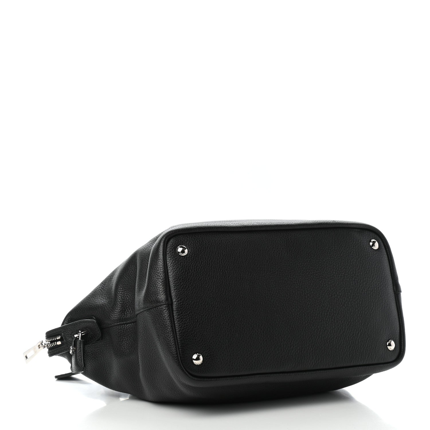 Prada Vitello Phenix Satchel Black 4 of 8