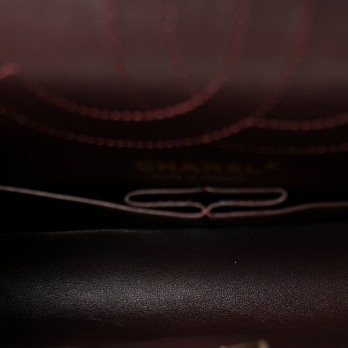 Chanel Aged Calfskin Quilted 2.55 Reissue 225 Flap Dark Burgundy 5 of 10