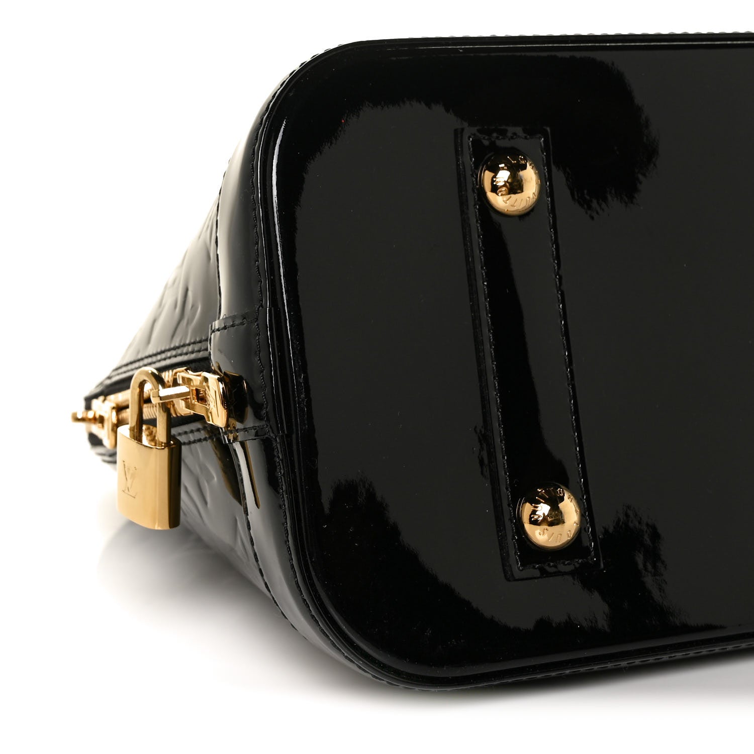 Louis Vuitton Vernis Alma PM Noir Magnetique 7 of 10
