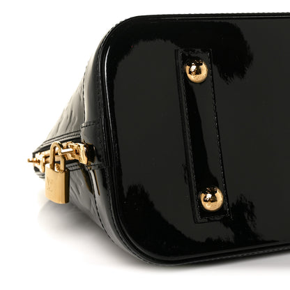 Louis Vuitton Vernis Alma PM Noir Magnetique 7 of 10