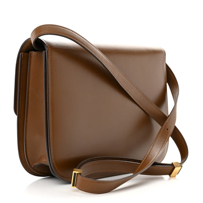 Celine Box Calfskin Medium Classic Box Flap Bag Camel 3 of 14