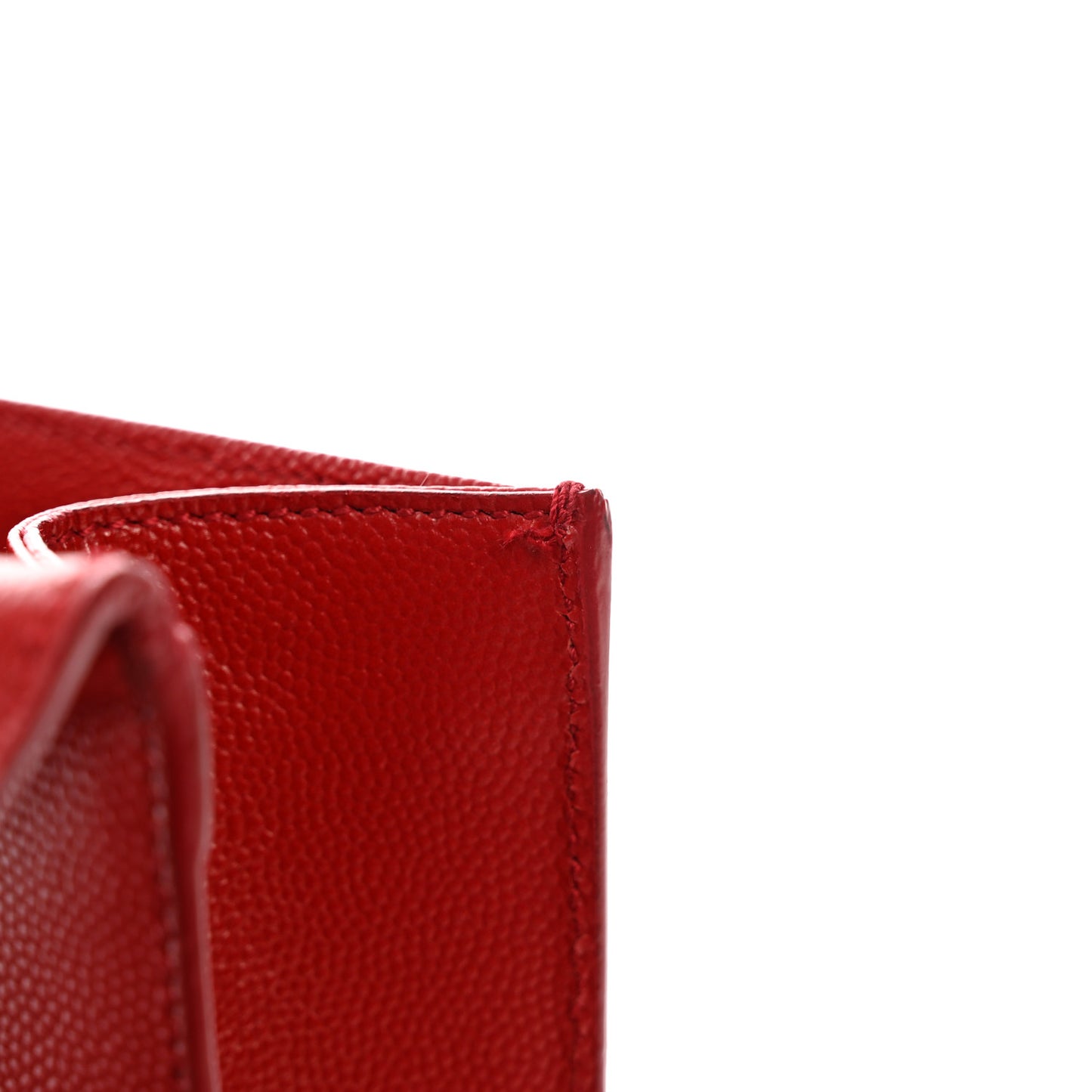Grain De Poudre Classic Monogram Cassandre Clutch New Red
