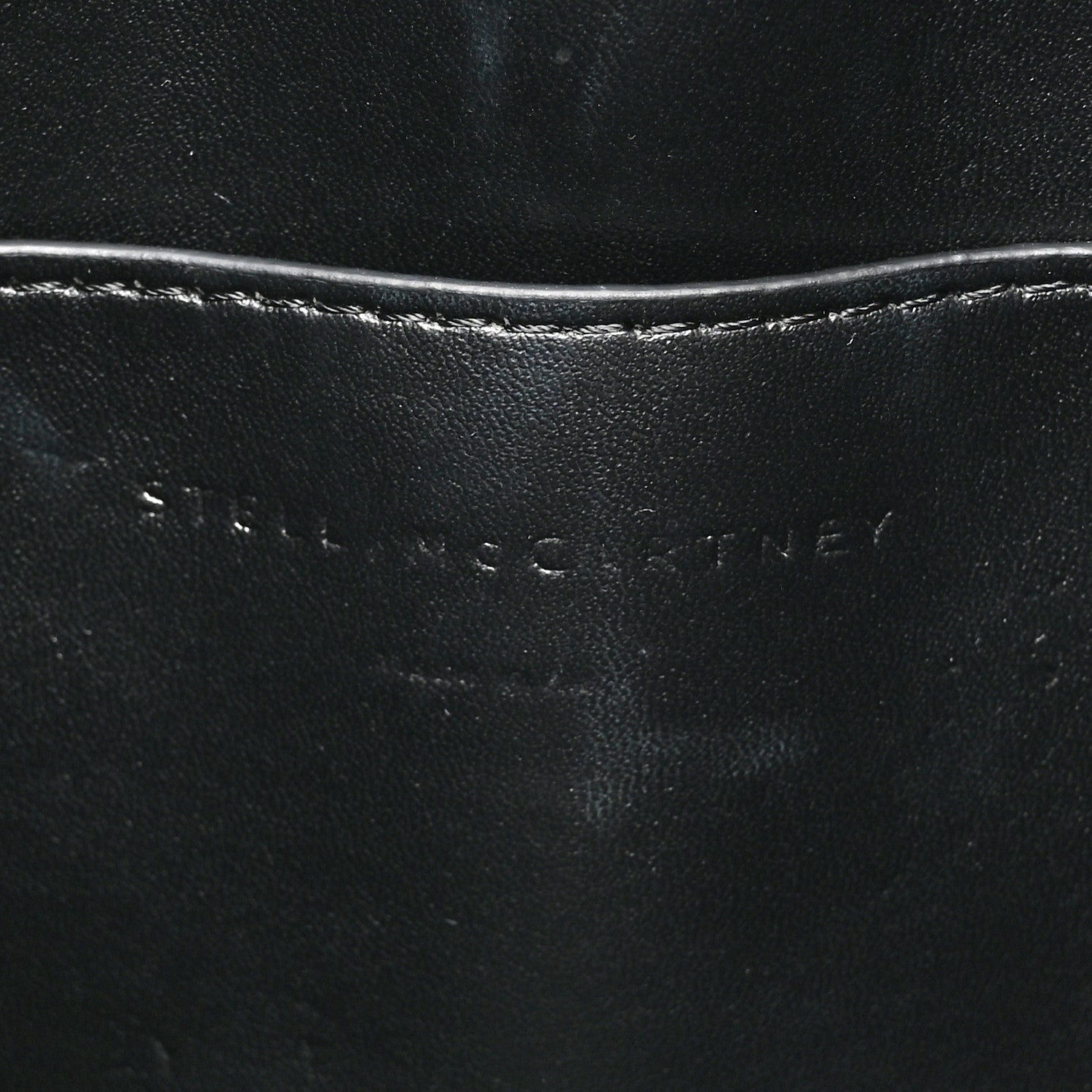 Stella McCartney Eco Leopard Logo Mini Crossbody Black 6 of 10