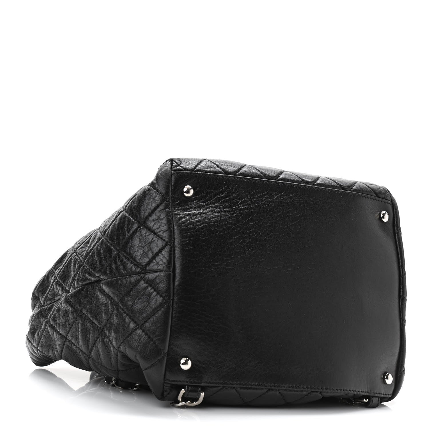 Chanel Lambskin Quilted Beijing Backpack Black 4 of 10