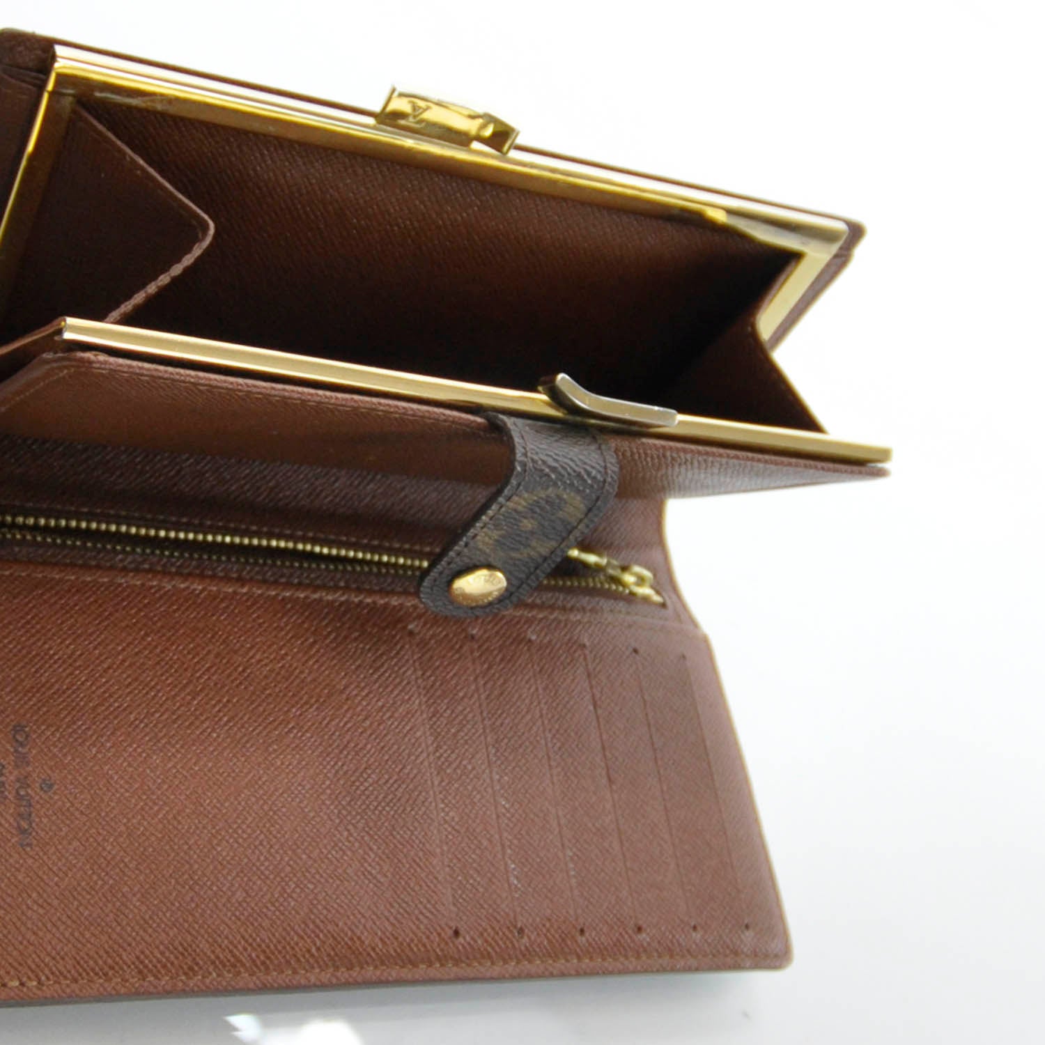Louis Vuitton Monogram Continental French Purse Wallet 11 of 14