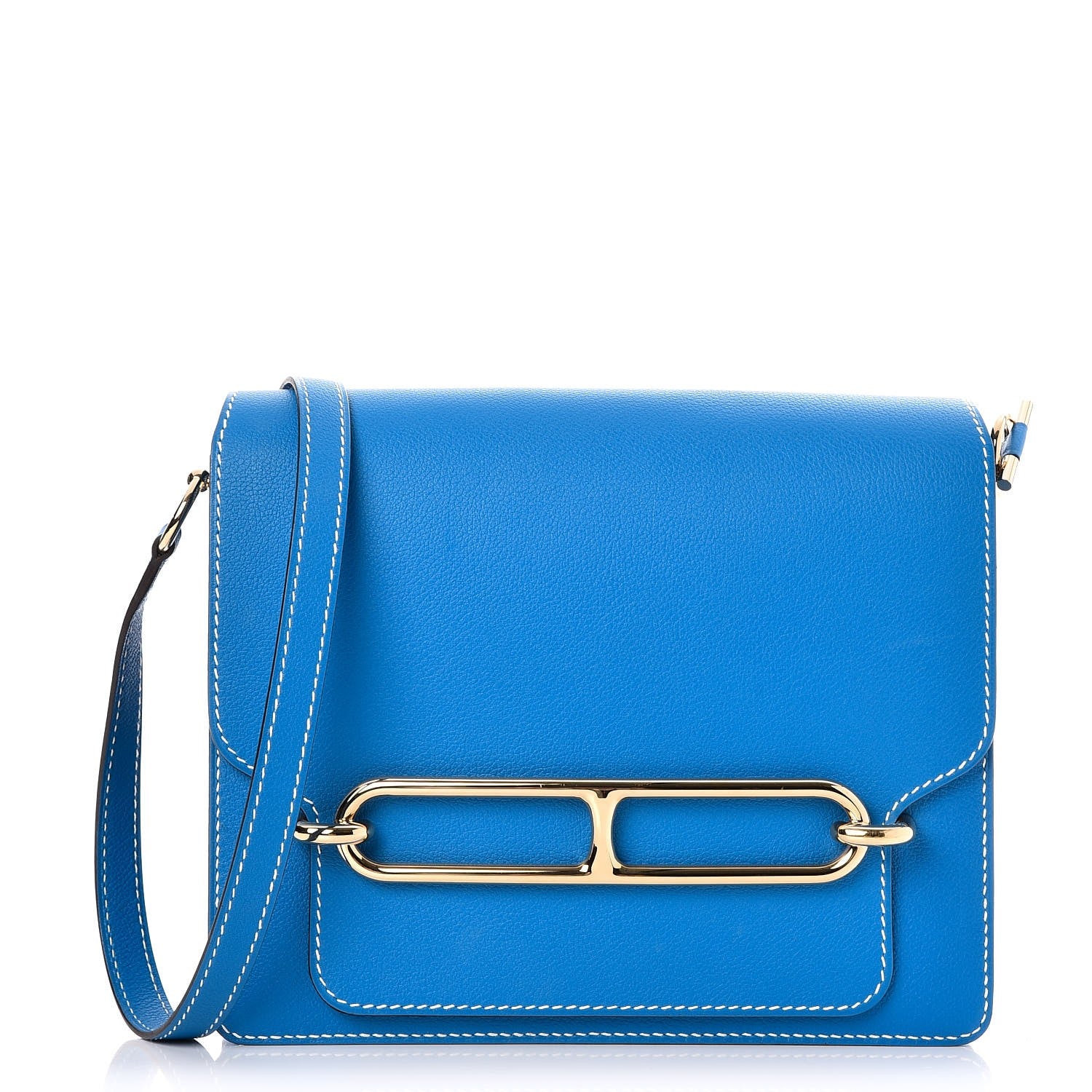 Hermes Evercolor Sac Roulis 23 Bleu Hydra 1 of 7