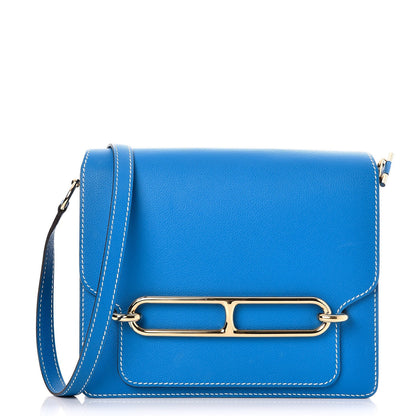 Hermes Evercolor Sac Roulis 23 Bleu Hydra 1 of 7