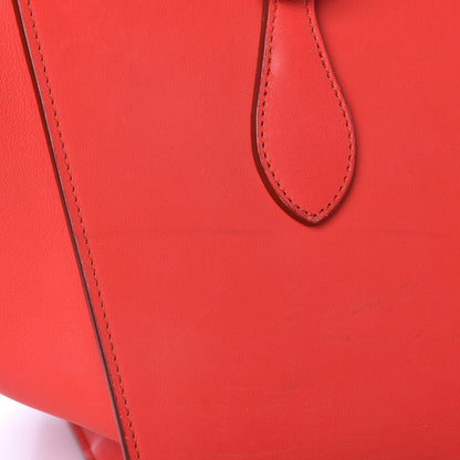 Celine Smooth Calfskin Mini Tie Knot Tote Alizarin 14 of 21