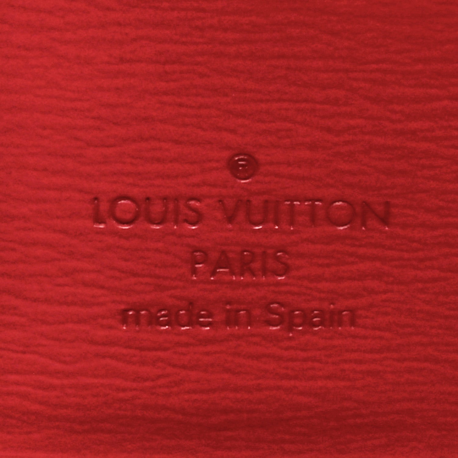 Louis Vuitton Epi Cluny Castillan Red 7 of 10
