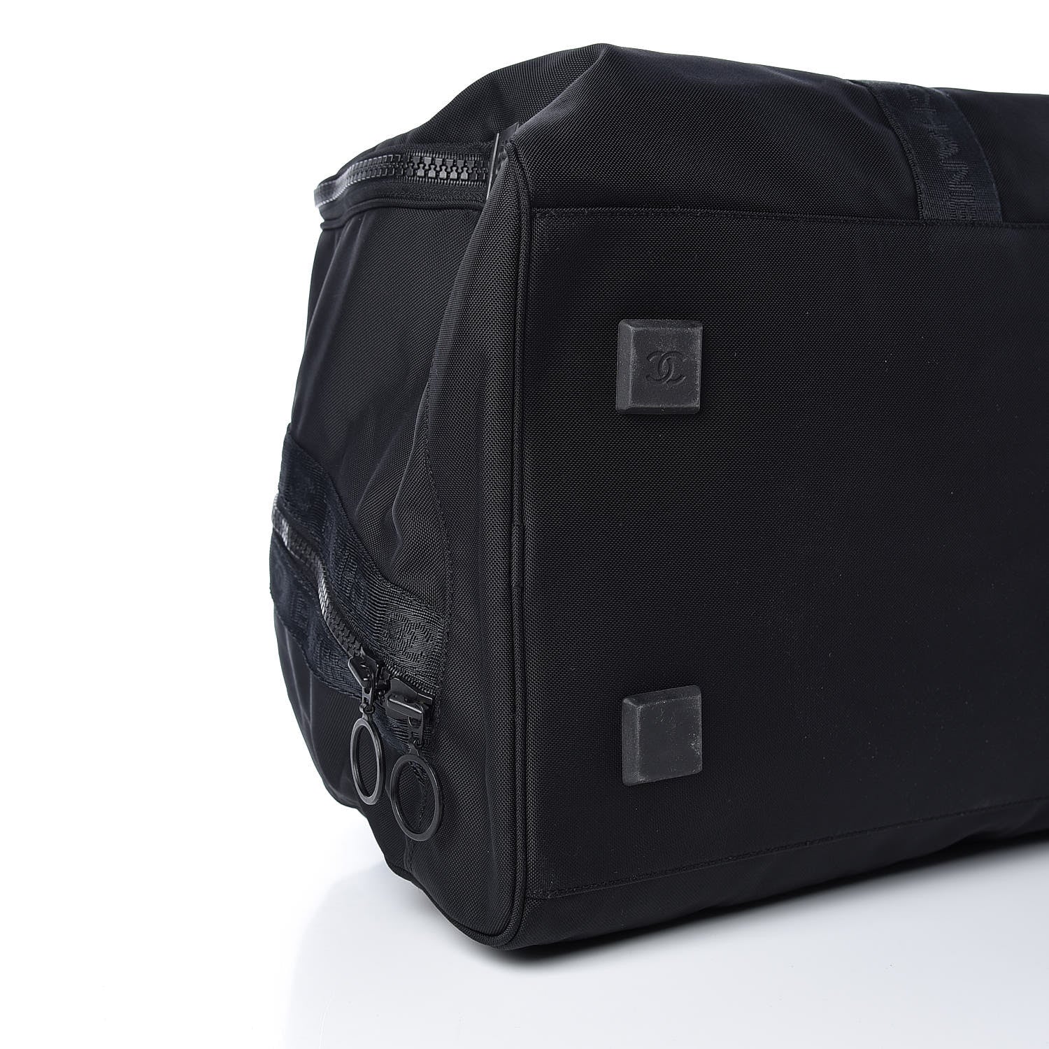 Chanel Nylon Sport CC Duffel Black 8 of 13
