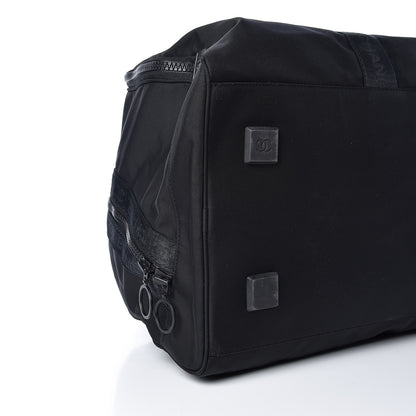 Chanel Nylon Sport CC Duffel Black 8 of 13