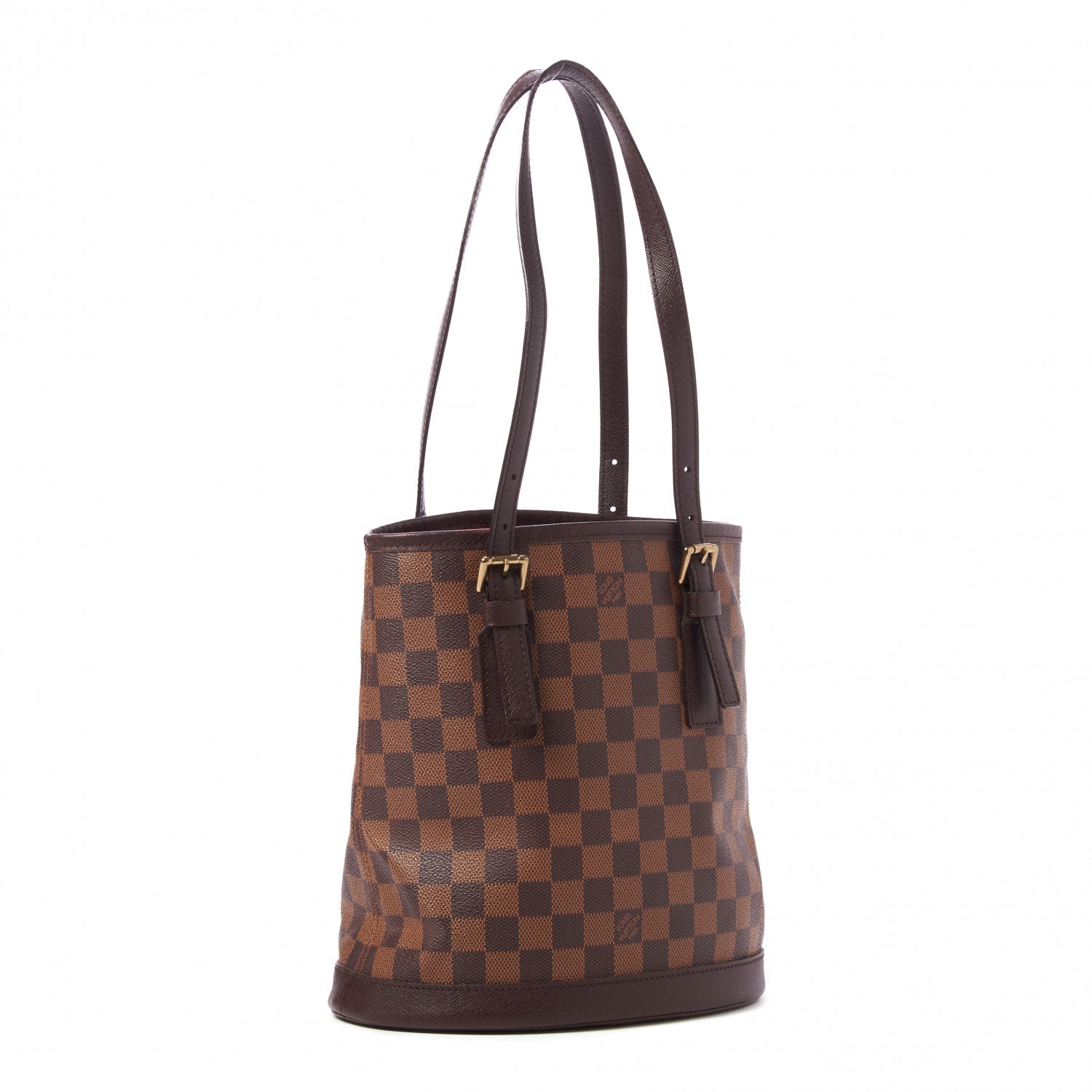 Louis Vuitton Damier Ebene Marais Bucket 23 3 of 8