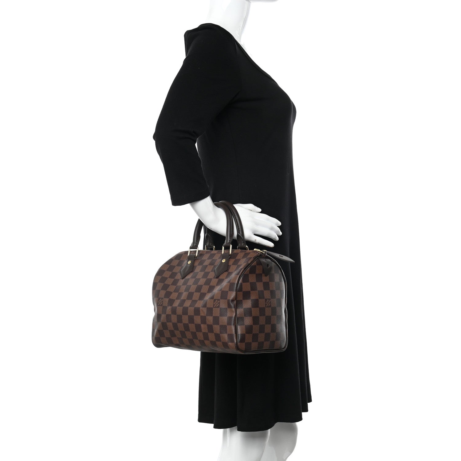 Louis Vuitton Damier Ebene Speedy 25 2 of 9