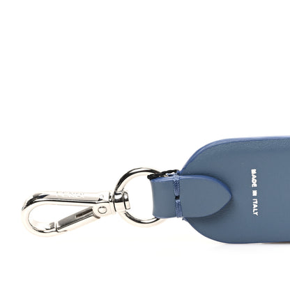 Fendi Jacquard Fabric Vitello FF Embroidered Adjustable Strap You Mirto White 4 of 4