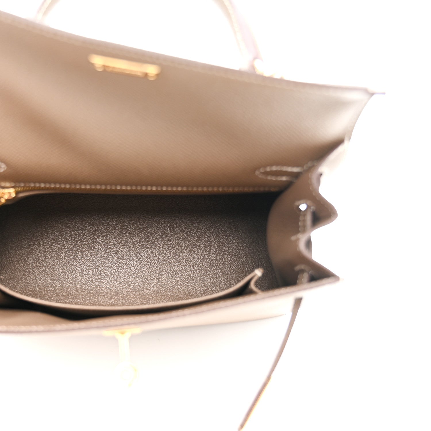 Hermes Epsom Kelly Sellier 25 Etoupe 5 of 11