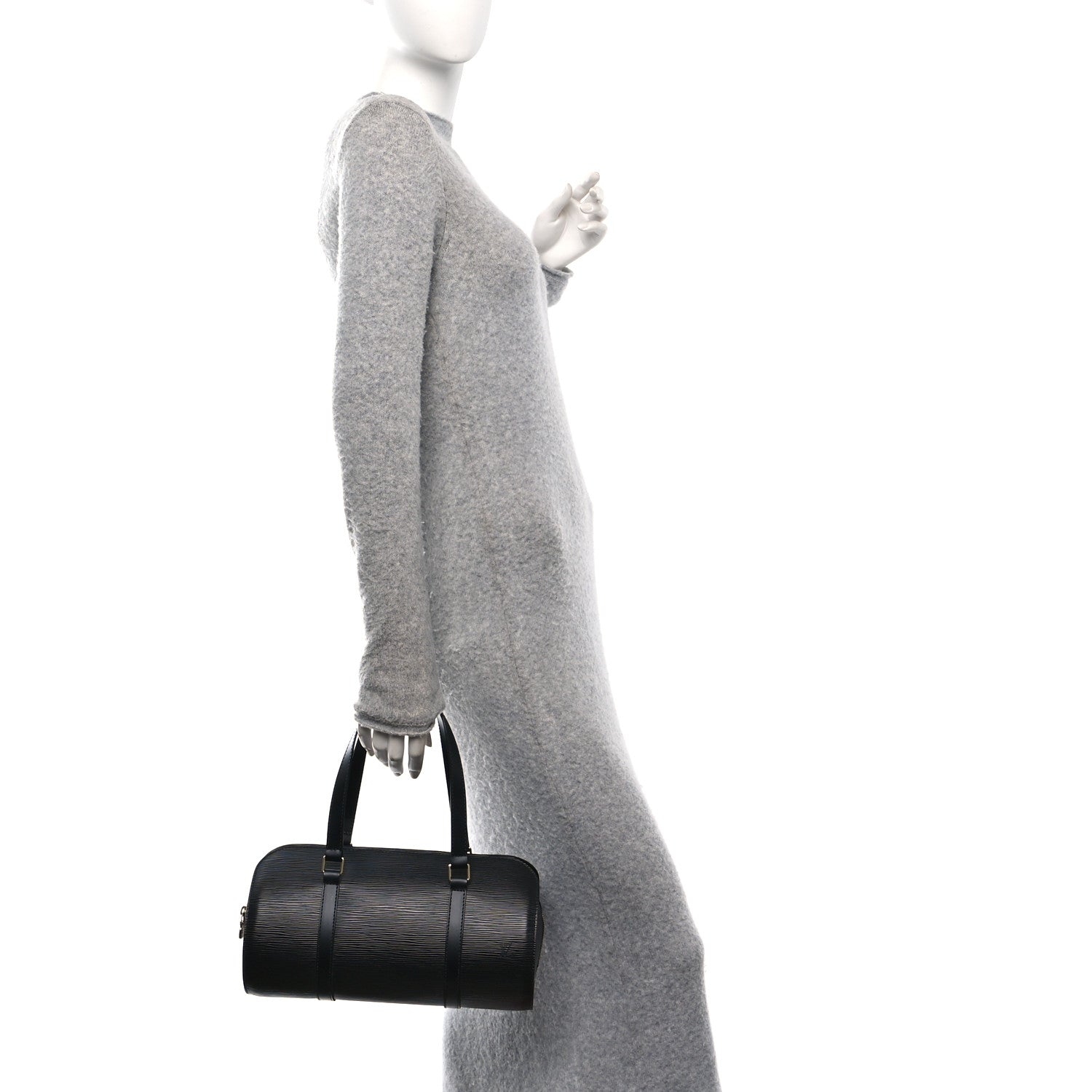 Louis Vuitton Epi Soufflot Black 2 of 9