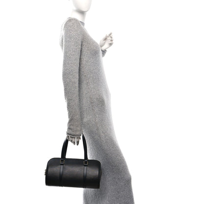 Louis Vuitton Epi Soufflot Black 2 of 9