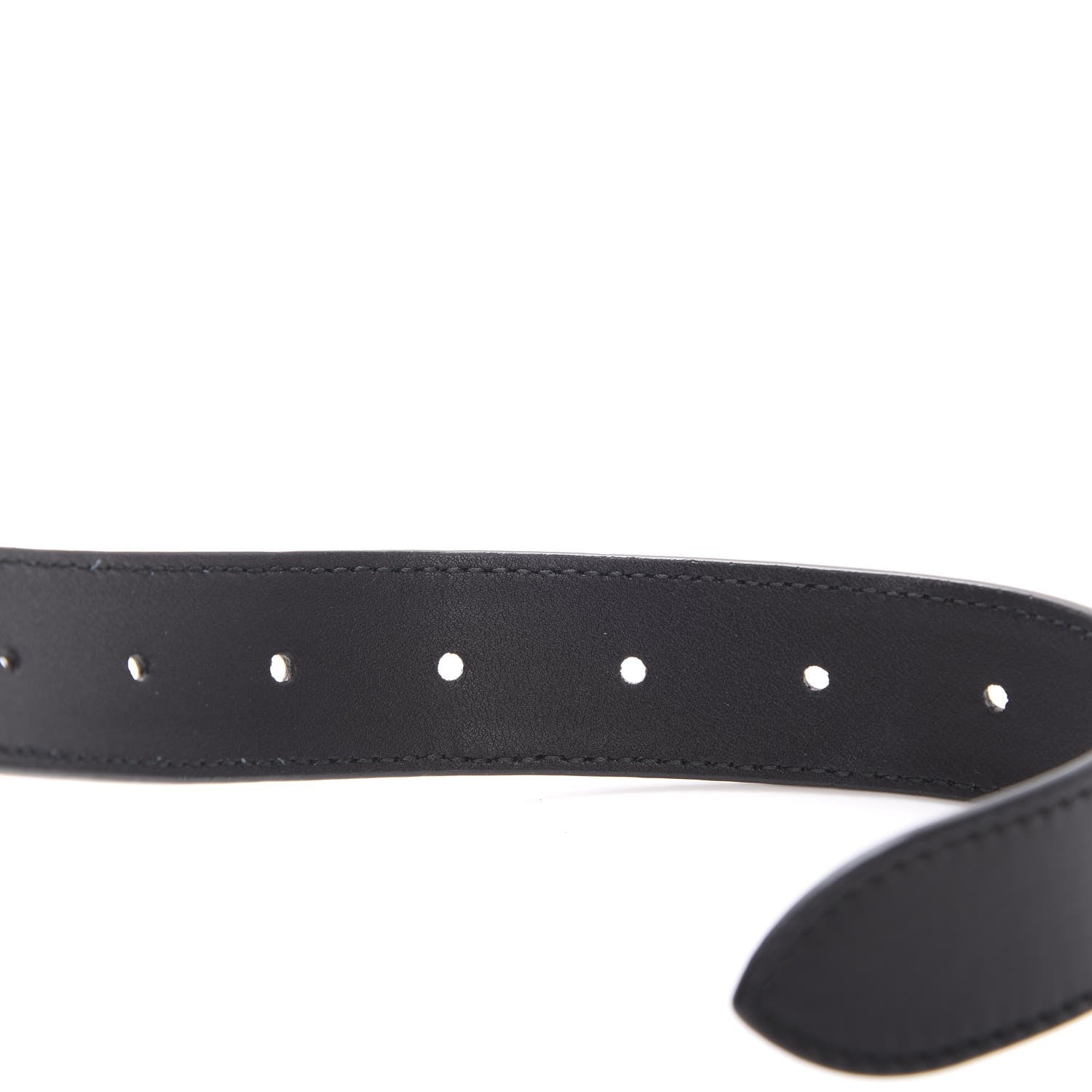 Gucci Velvet Matelasse GG Marmont Belt Bag 85 34 Black 11 of 13