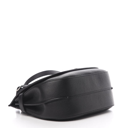 Mulberry Small Classic Grain Calfskin Amberley Satchel Black 4 of 9