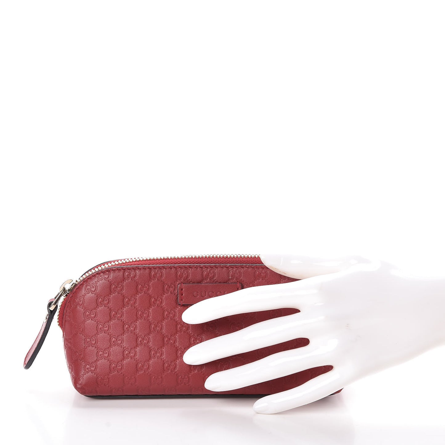 Microguccissima Small Cosmetic Case Red