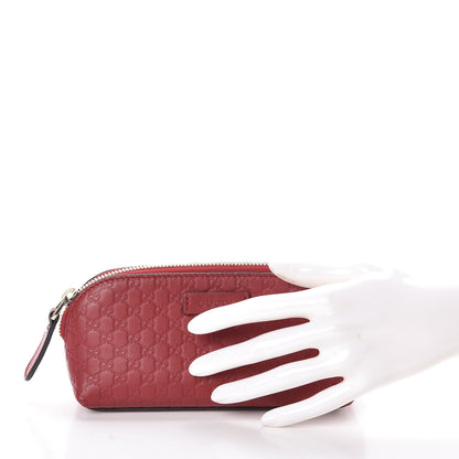 Gucci Microguccissima Small Cosmetic Case Red 2 of 7