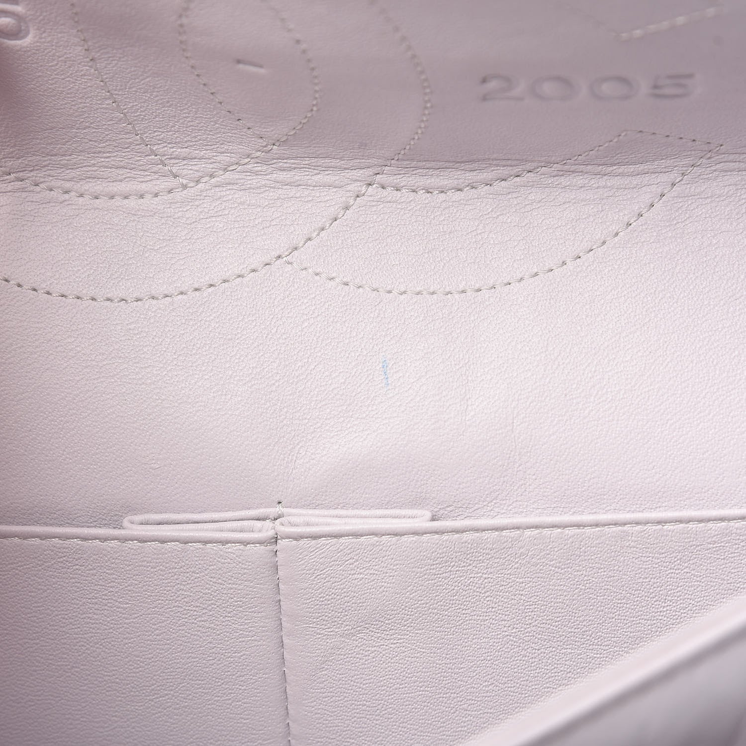 Chanel Aged Calfskin Quilted 50th Anniversary 2.55 Reissue 228 Flap White 24 of 27
