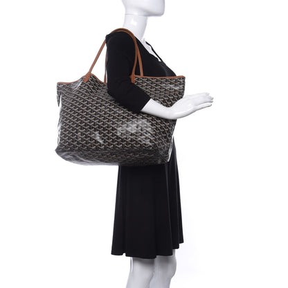 Goyard Goyardine Saint Louis GM Black Gold 2 of 13