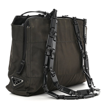 Prada Nylon Tessuto Shoulder Bag Mimetico 3 of 15