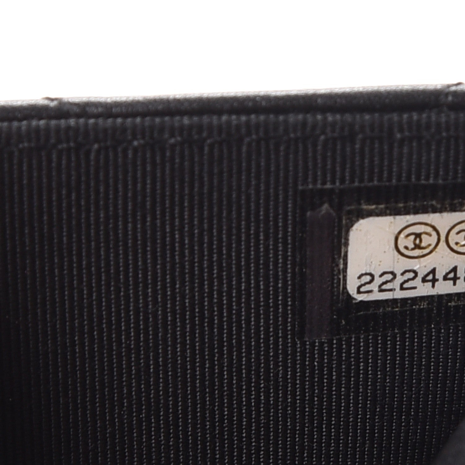 Chanel Aged Calfskin Quilted Reissue Wallet On Chain WOC Black 8 of 9