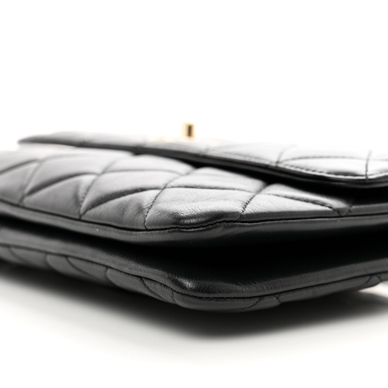 Chanel Lambskin Quilted Medium Trendy CC Flap Black 10 of 10