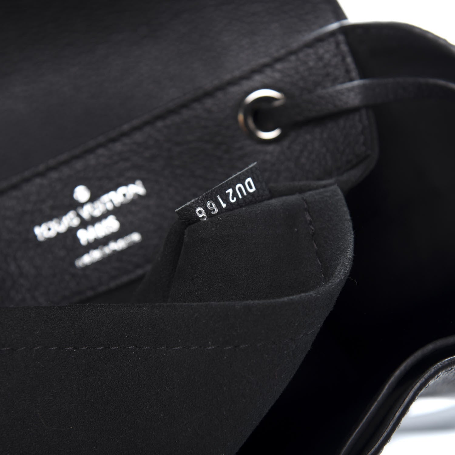 Louis Vuitton Calfskin Lockme Backpack Black 8 of 9