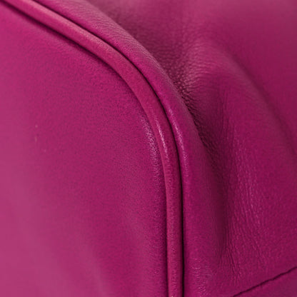 Hermes Milo Lambskin Tohubohu Pouch PM Rose Pourpre Bleu Saphir 11 of 11