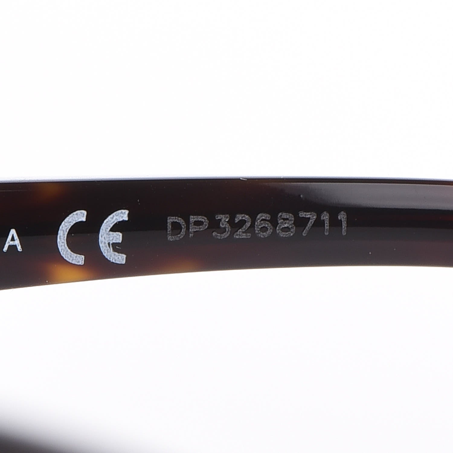 Prada Square Sunglasses SPR 08O Tortoise Brown 7 of 7