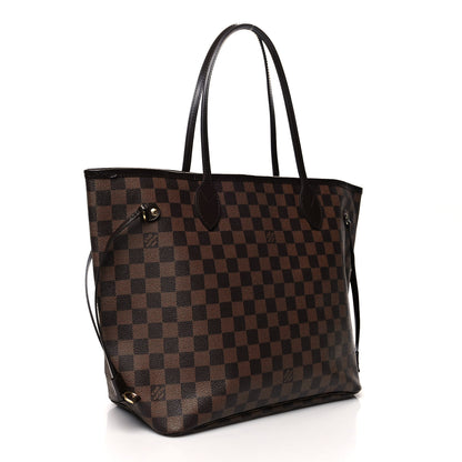 Louis Vuitton Damier Ebene Neverfull MM 3 of 9