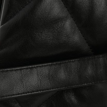 Chanel Shiny Goatskin Quilted Large Chanel 19 Flap Black 13 of 13