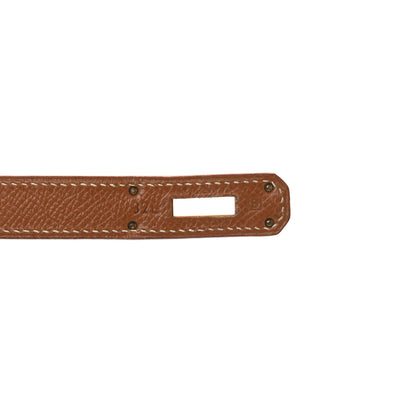 Hermes Courchevel Kelly Sellier 35 Gold 7 of 20