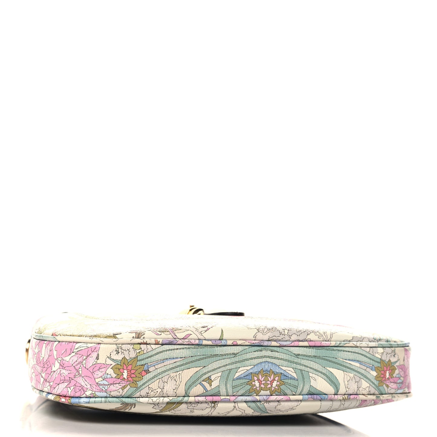 New Shangai Calfskin Tiger Savanah Small Jackie 1961 Hobo Chalky White Multicolor