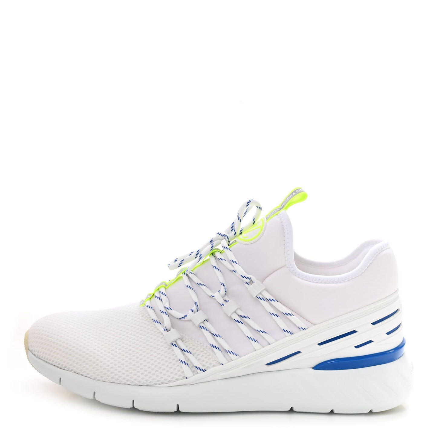 Neoprene Mesh Rubber Fastlane Low Sneaker 9.5 White