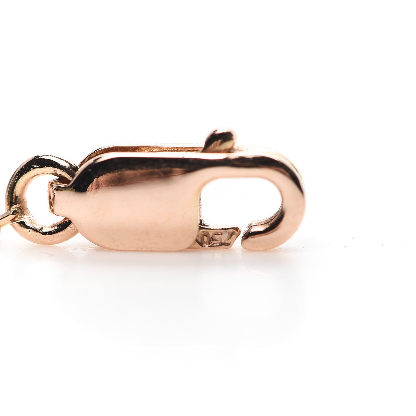 18K Rose Gold Carnelian Sweet Alhambra Bracelet