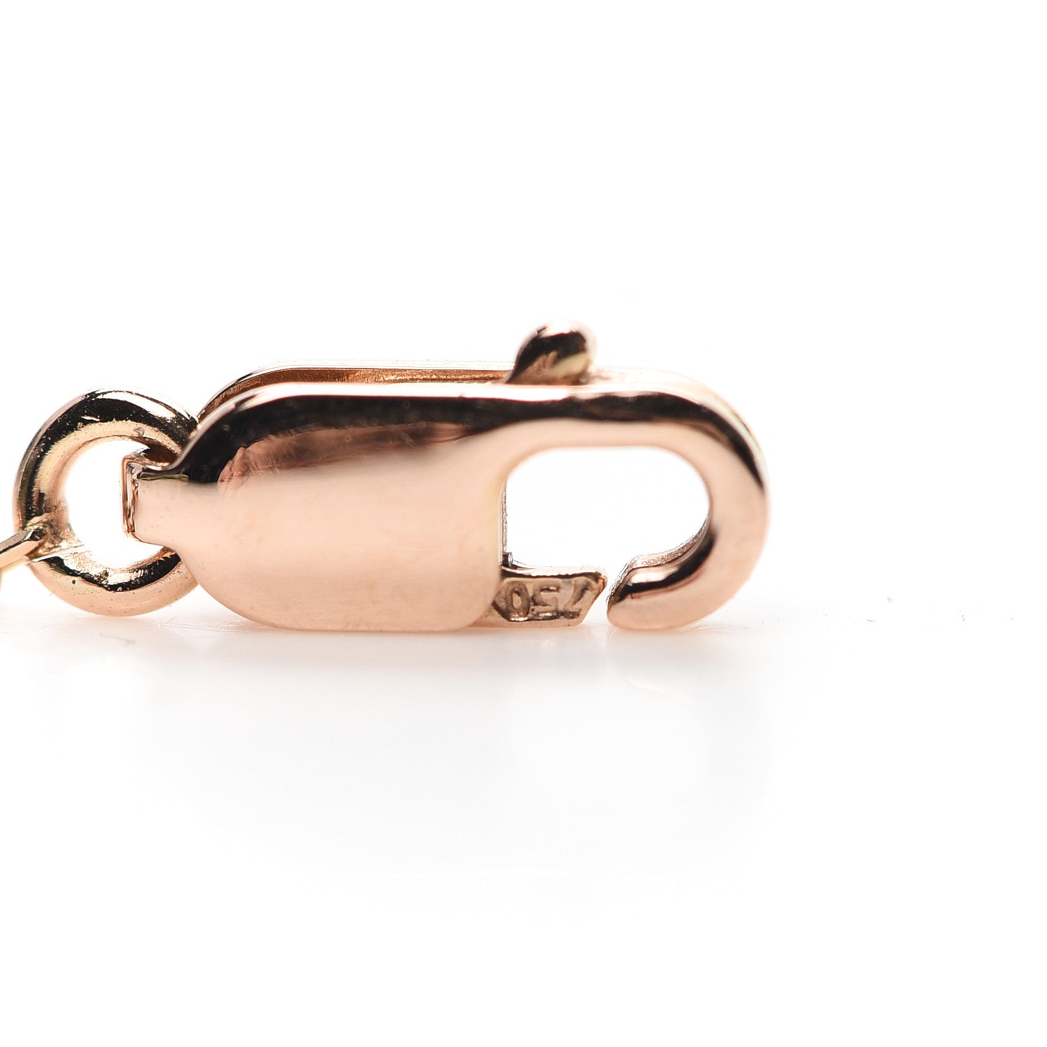 Van Cleef & Arpels 18K Rose Gold Carnelian Sweet Alhambra Bracelet 6 of 6