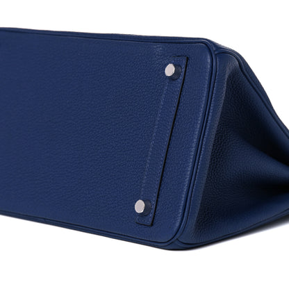 Hermes Togo Birkin 30 Bleu Saphir 9 of 10