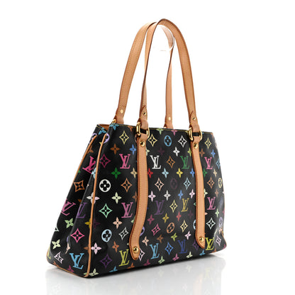 Louis Vuitton Monogram Multicolor Aurelia MM Black 2 of 10