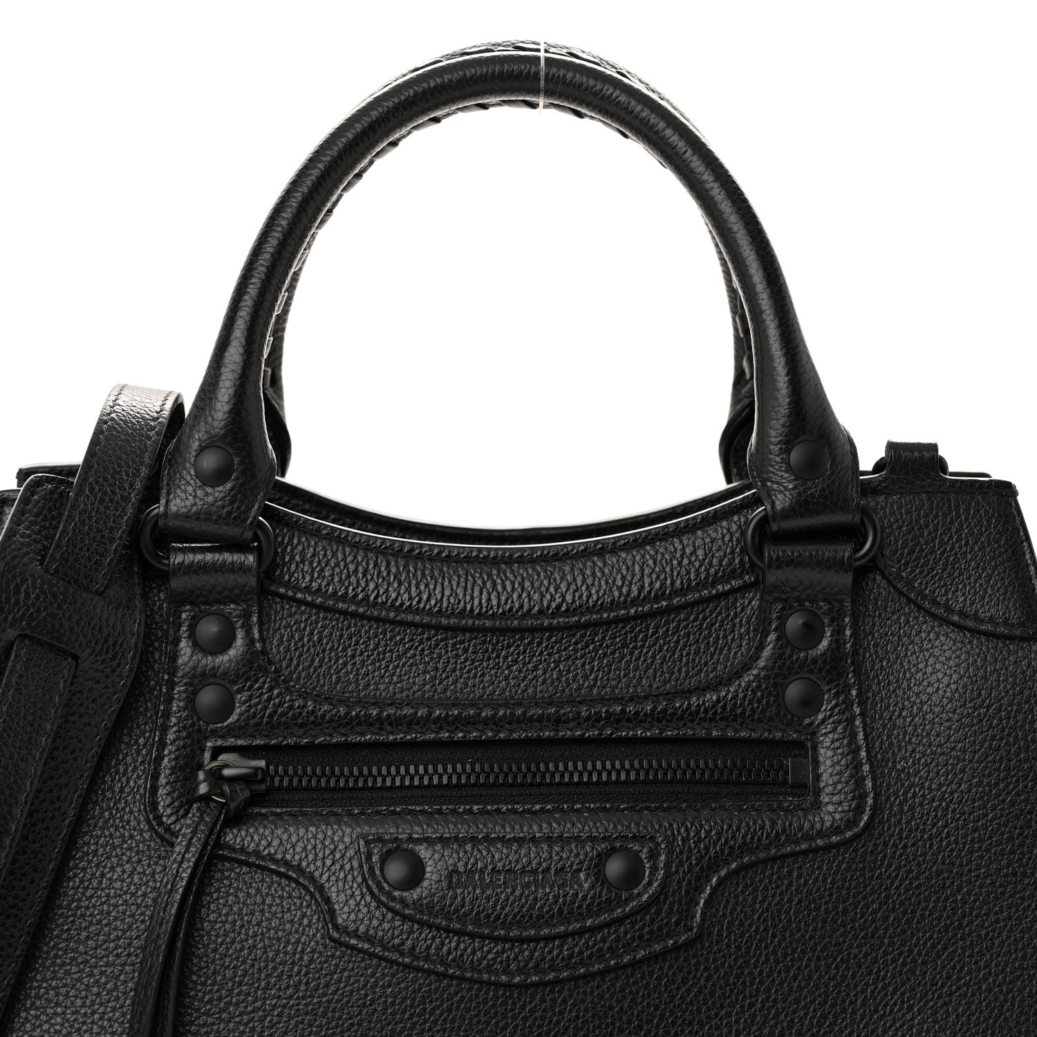 Balenciaga Grained Calfskin Neo Classic Black Hardware S City Black 8 of 11