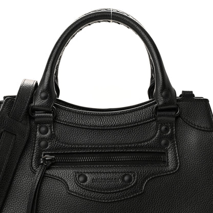 Balenciaga Grained Calfskin Neo Classic Black Hardware S City Black 8 of 11