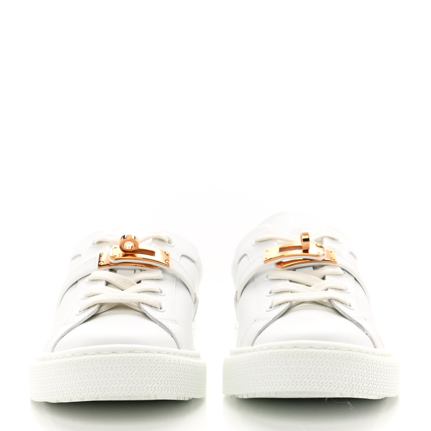 Calfskin Day Sneakers 36.5 White