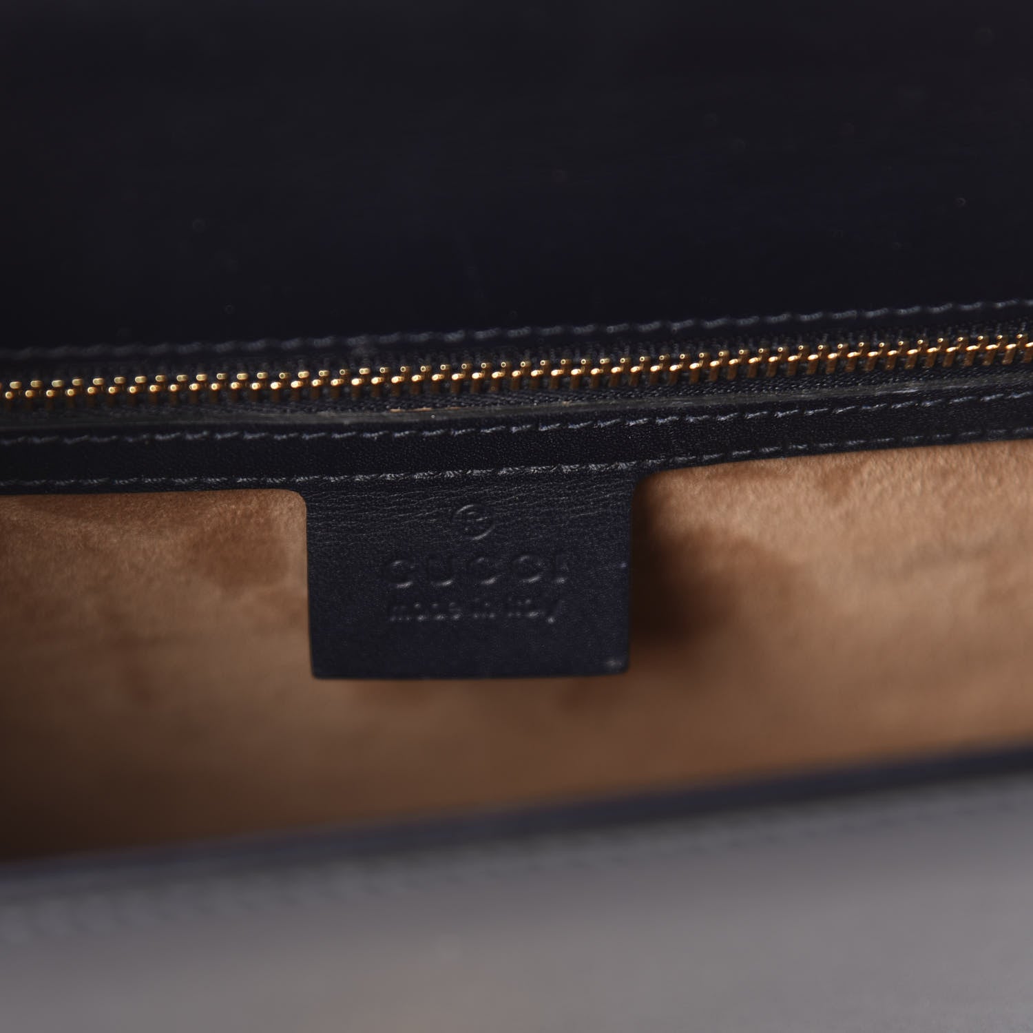 Gucci Calfskin Small Sylvie Shoulder Bag Black 9 of 10
