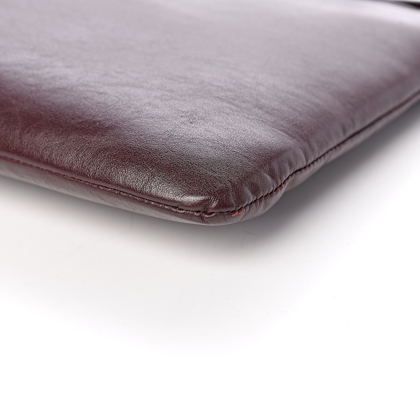 Calfskin Teen Monogram Crossbody Bag Bordeaux