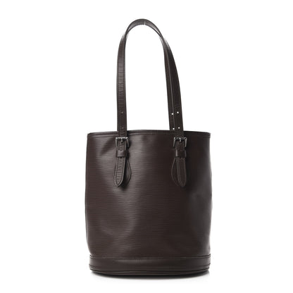 Louis Vuitton Epi Petit Bucket 23 Moka 1 of 10